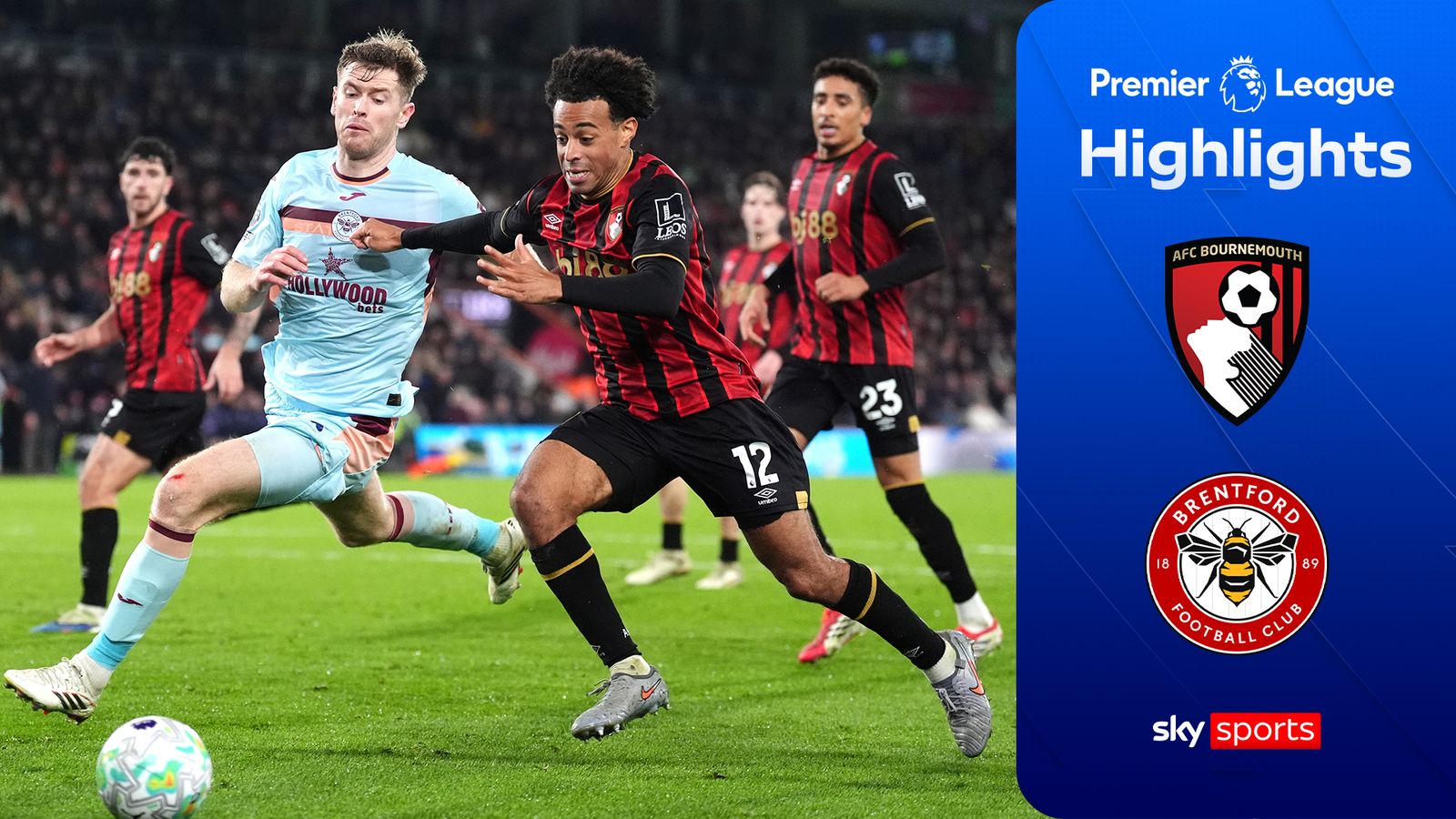 Bournemouth 0-0 Brentford | Premier League highlights