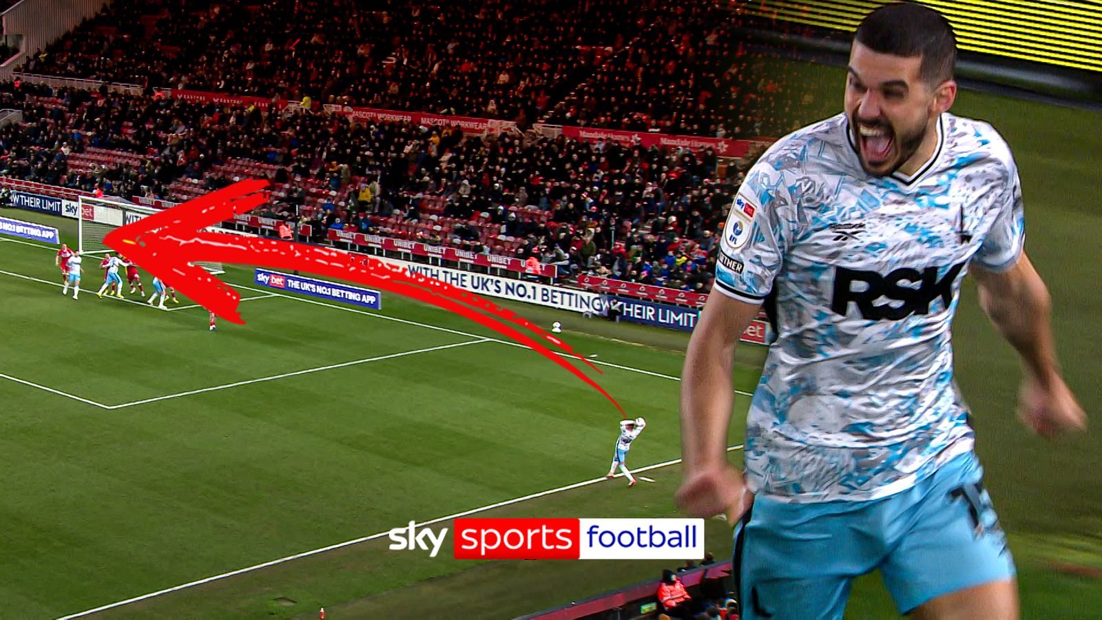 Prachtig eindresultaat! Charlton verbijstert Boro terwijl Coady een briljante inworp afrondt!