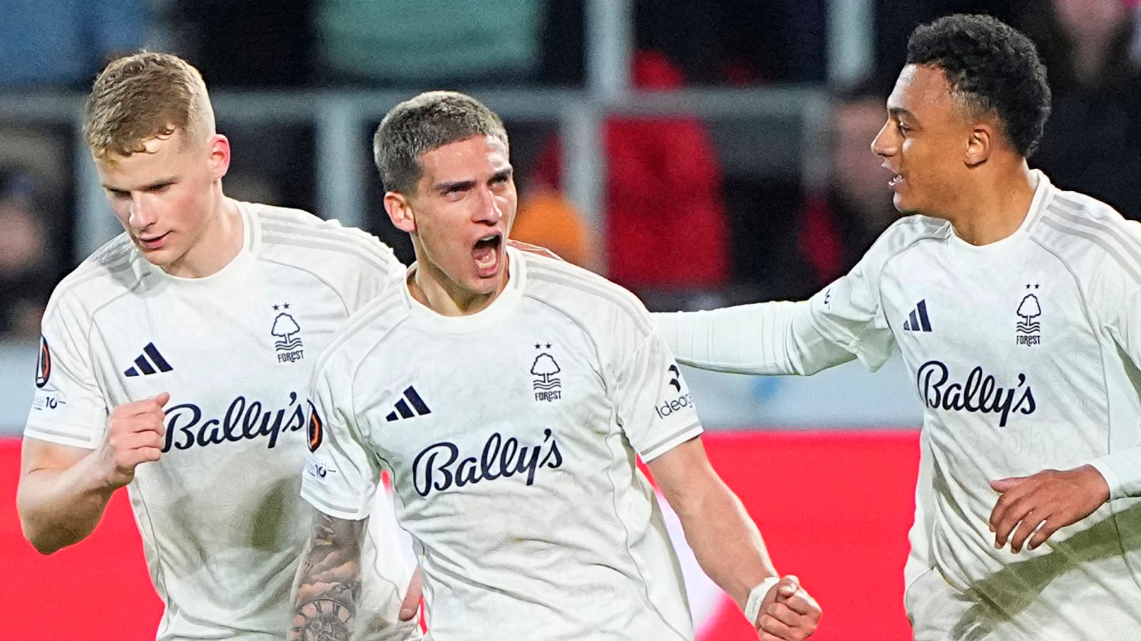 FC Midtjylland 1-2 Nottingham Forest (Agg: 2-2 - Pens: 0-3): Forest reach Europa League quarter-finals with shoot-out victory