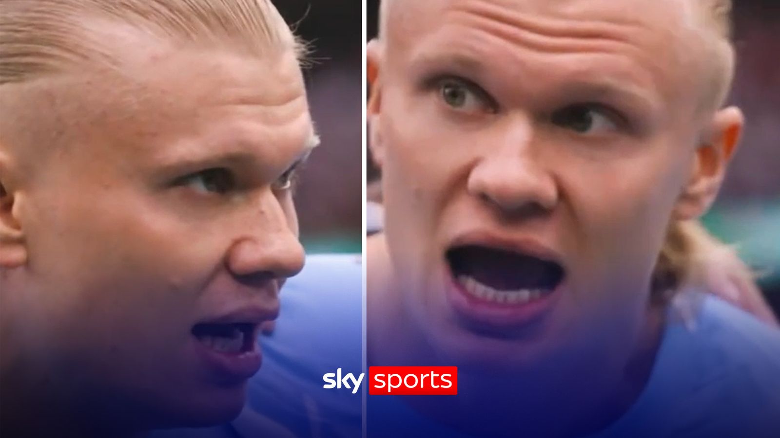 New vid: Haaland fires up City before the Cup final 🔥