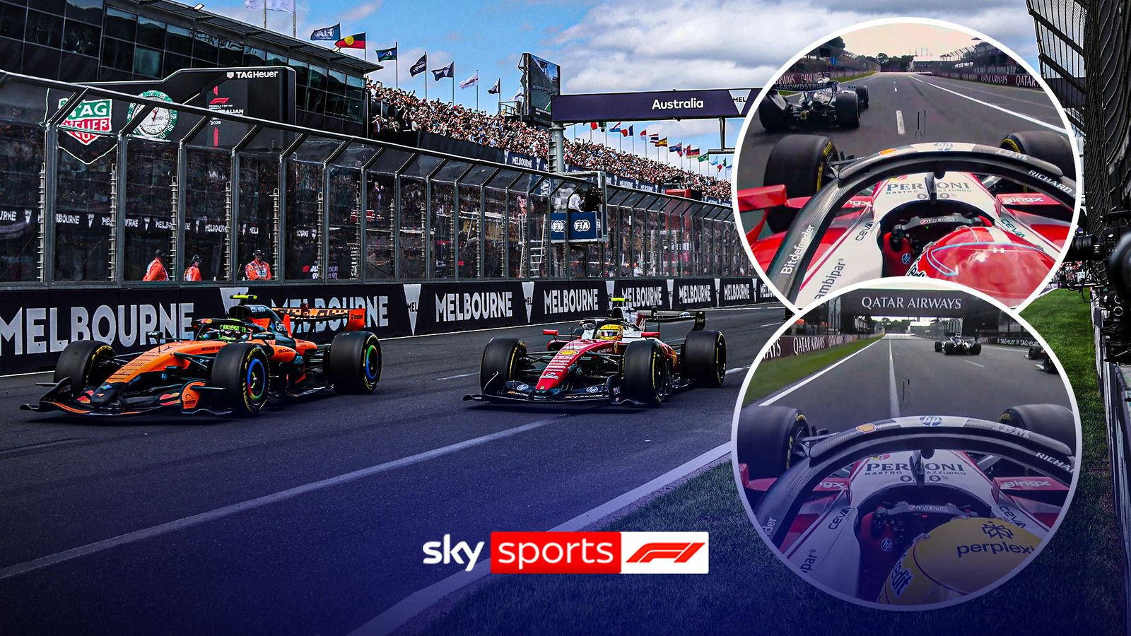 Australian GP: A closer look at the Ferrari's ROCKETING start off the line