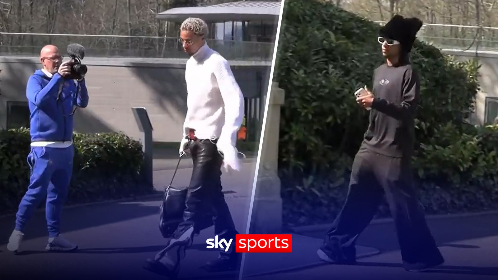 Ekitike en Olise stelen de show met hun stijlvolle aankomsten voor internationale dienst!