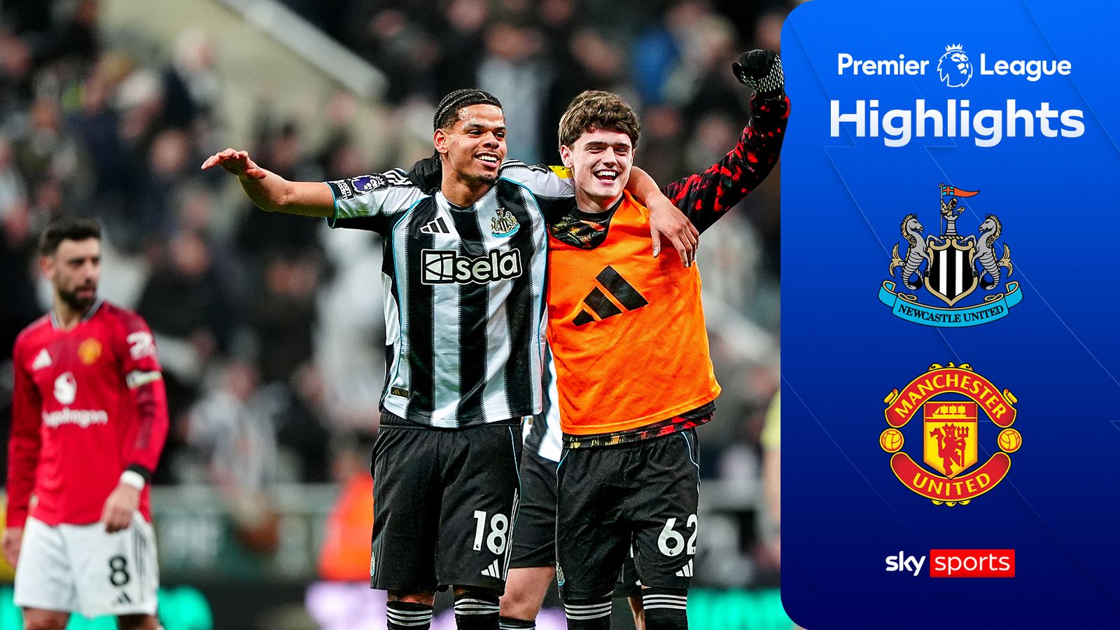 Newcastle United 2-1 Manchester United | Premier League highlights