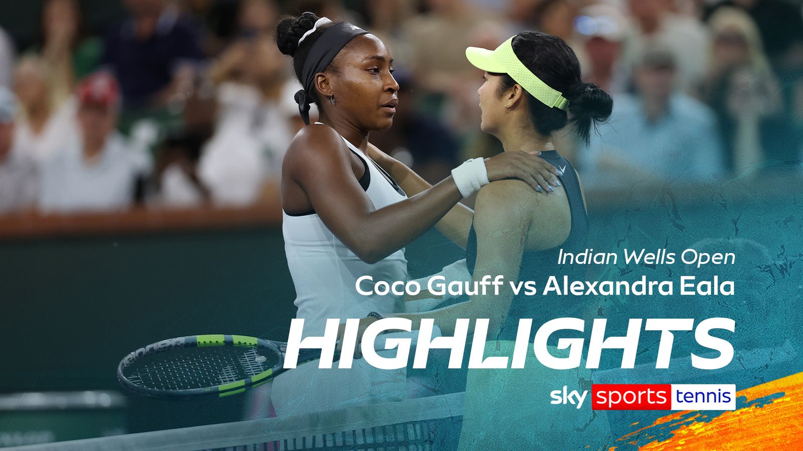 Coco Gauff vs Alexandra Eala | Indian Wells Open highlights