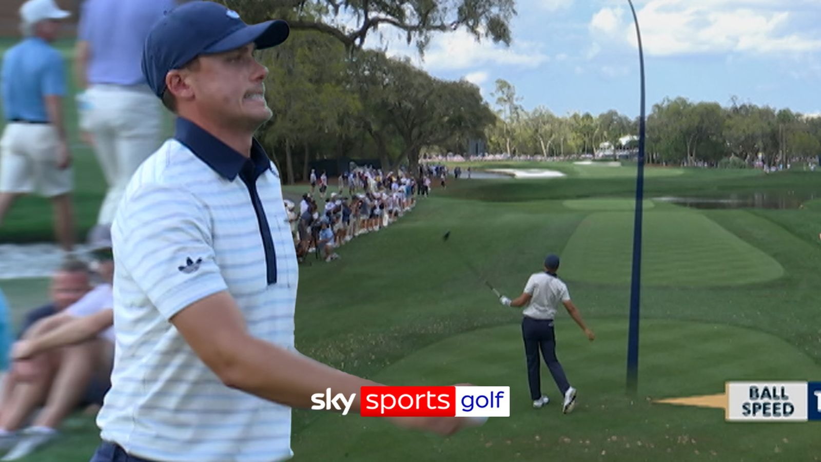 The Players: Incredible DRAMA as Åberg finds the water on back-to-back holes!