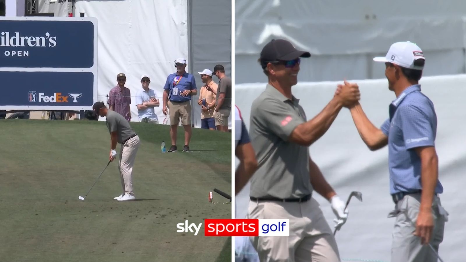 PGA Tour: Second hole-in-one of the day! Adam Scott aces 11th in Houston