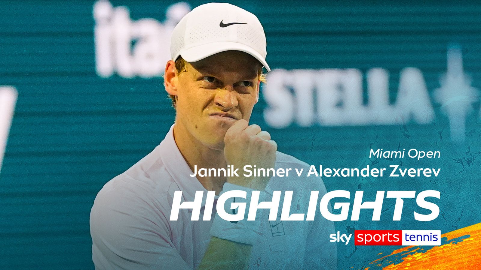 Jannik Sinner vs Alexander Zverev | Miami Open highlights