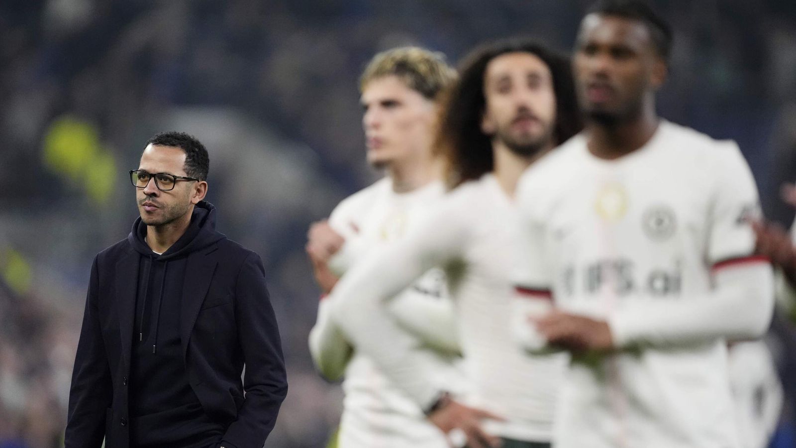 Liam Rosenior reacts to Chelsea's 3-0 defeat to Everton as he calls it most disappointing so far: 'I'm still learning'