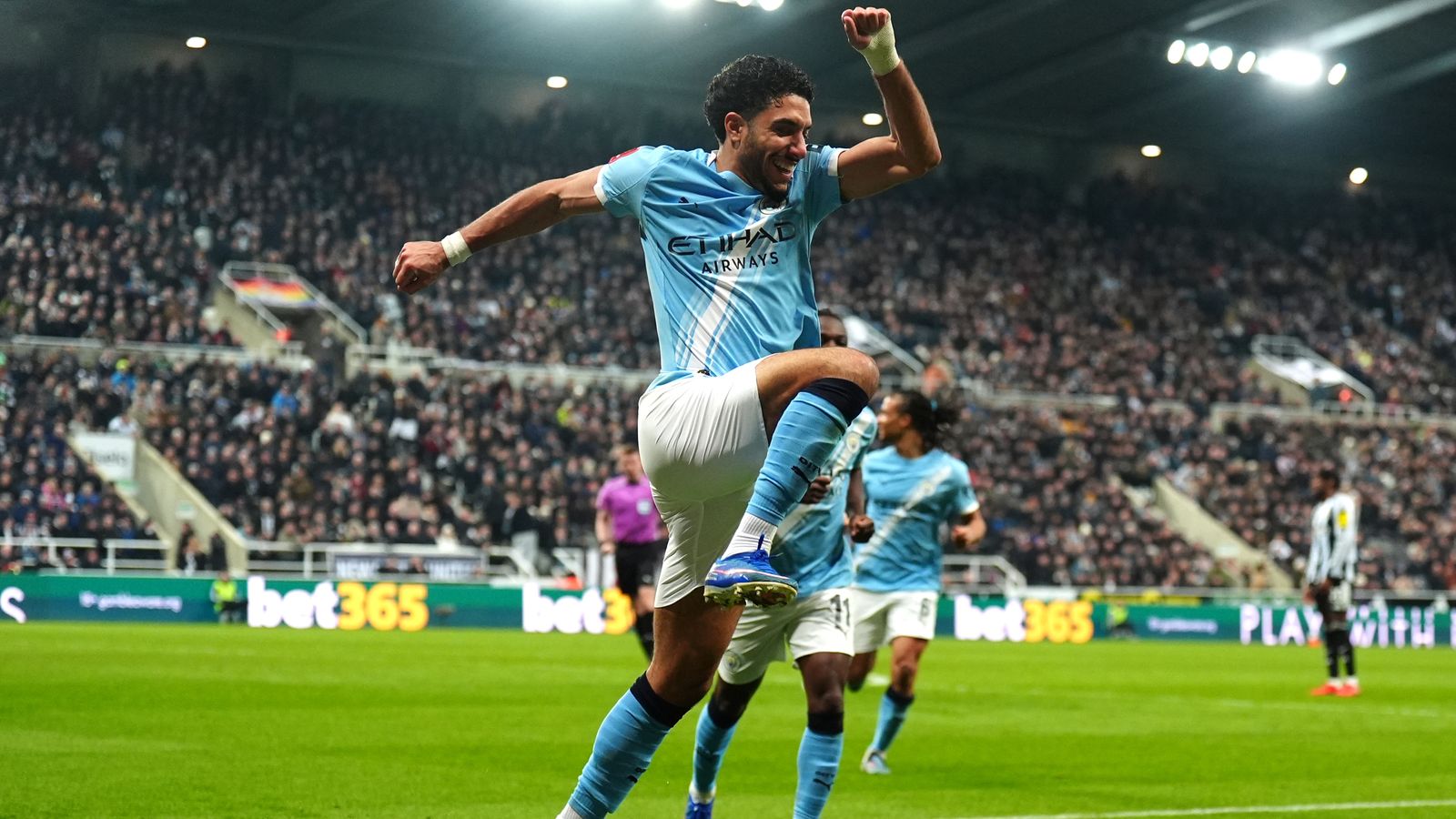 Newcastle 1-3 Man City: Omar Marmoush strikes twice as Pep Guardiola's side book FA Cup quarter-final spot with comeback win