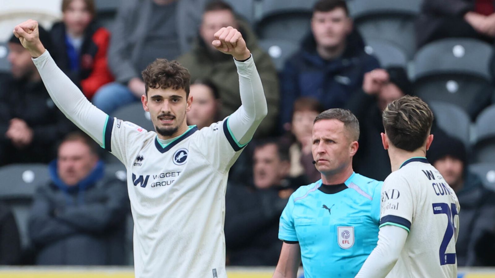 Hull City 1-3 Millwall: Lions boost promotion hopes with victory