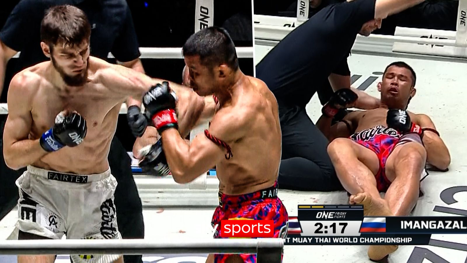 ONE Championship: Asadula Imangazaliev delivers huge KO to win flyweight World title!