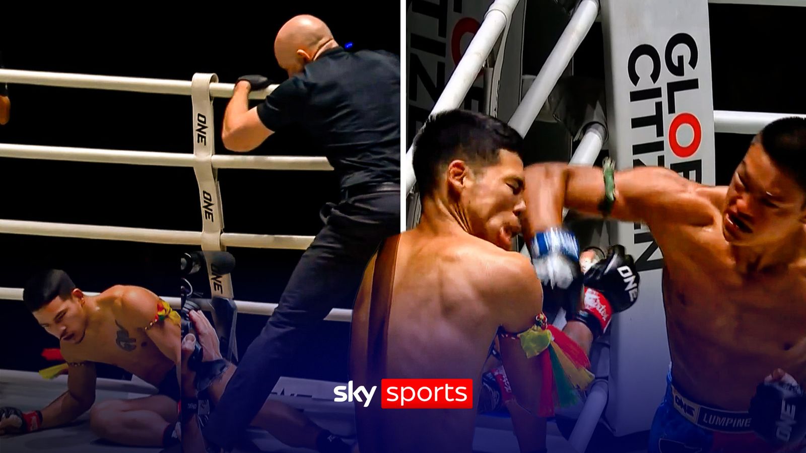 BRUTAL KO leads to wild celebrations | 'Massive massive combination!'