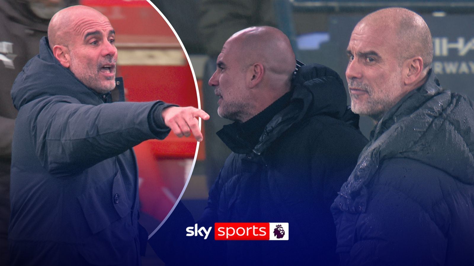 Pep Guardiola: All five of the Manchester City manager's bookings this Premier League season