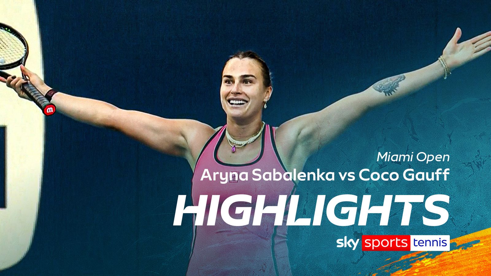 Aryna Sabalenka vs Coco Gauff | Miami Open highlights