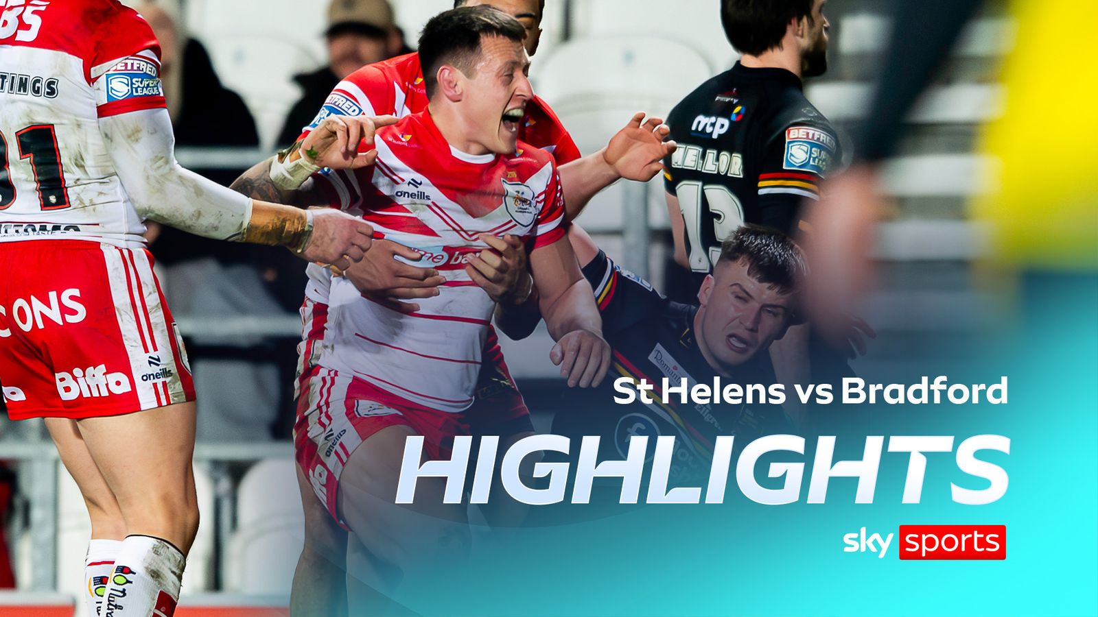 St Helens 26-22 Bradford Bulls | Super League Highlights