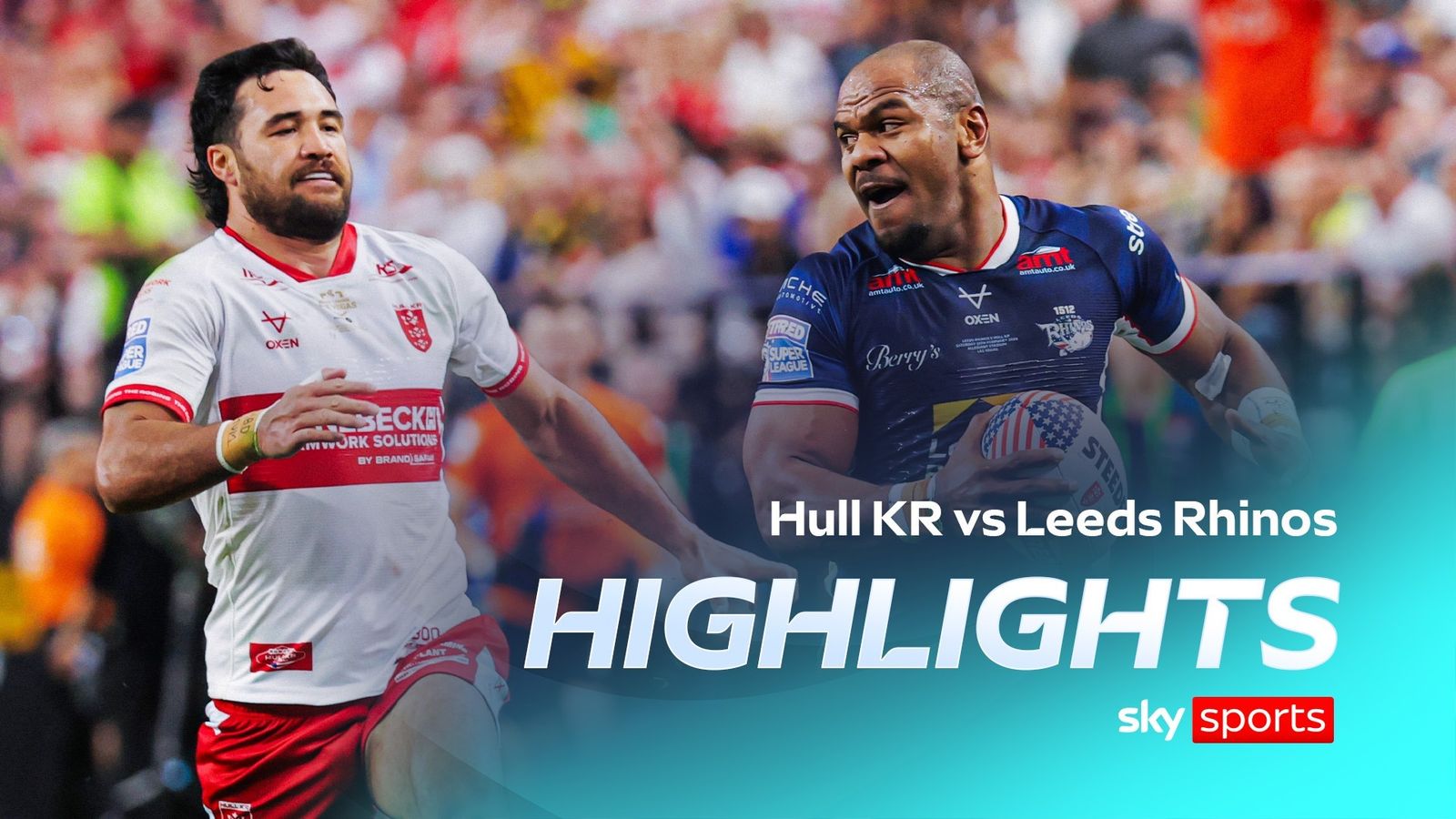 Hull KR 6-58 Leeds Rhinos | Super League highlights