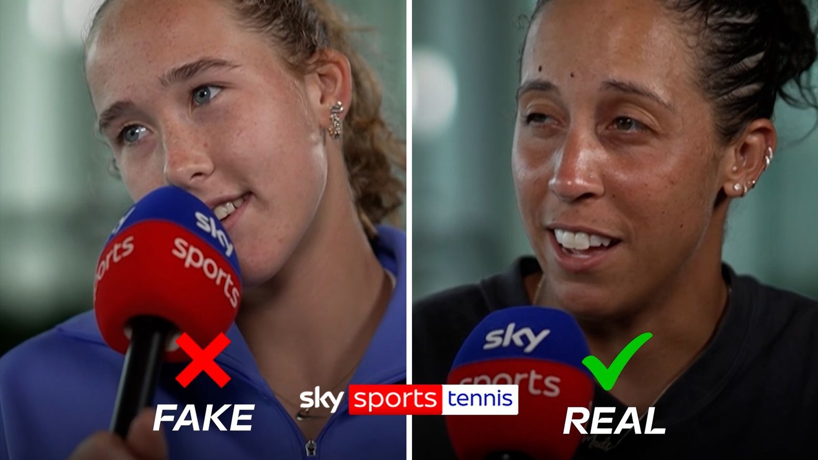 Tennis: Can these stars guess the real and fake football teams correctly?!