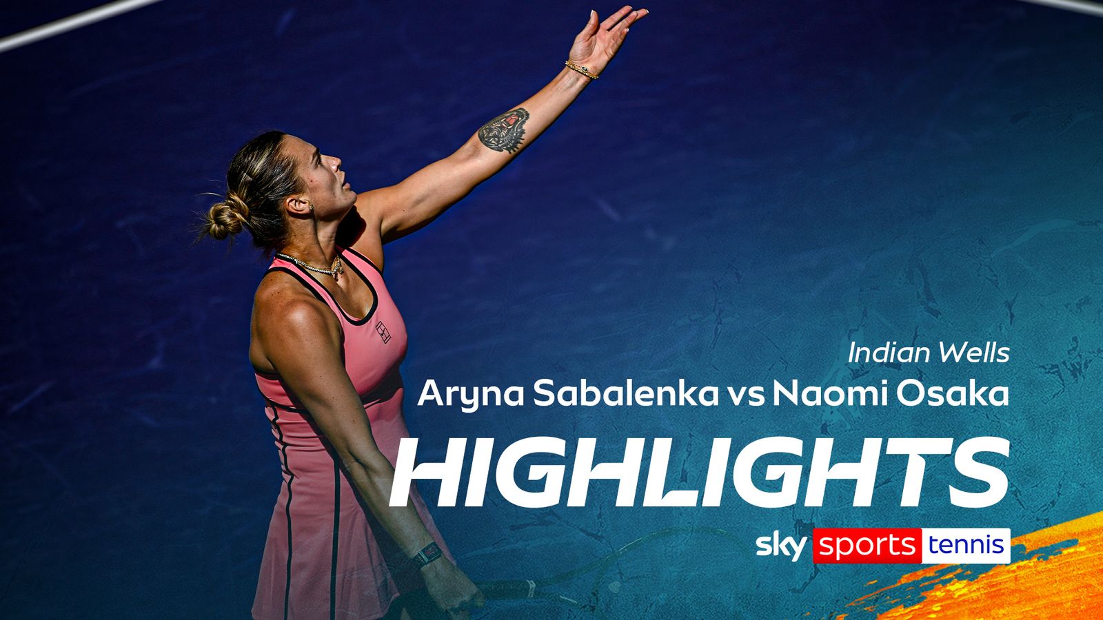 Aryna Sabalenka vs Naomi Osaka | Indian Wells highlights