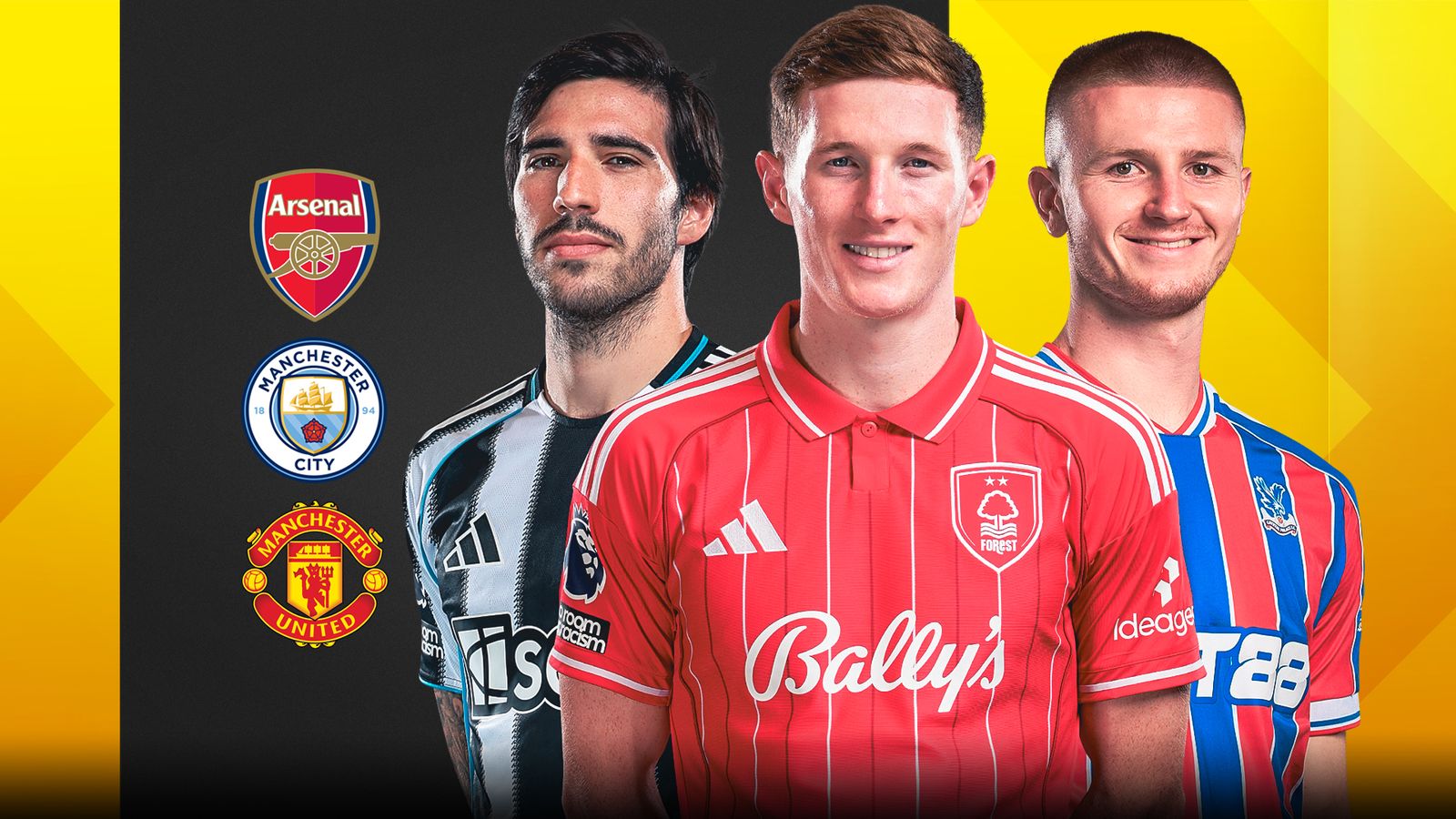 Man Utd, Arsenal and Man City transfers: Elliot Anderson, Sandro Tonali and Adam Wharton among midfielders on market