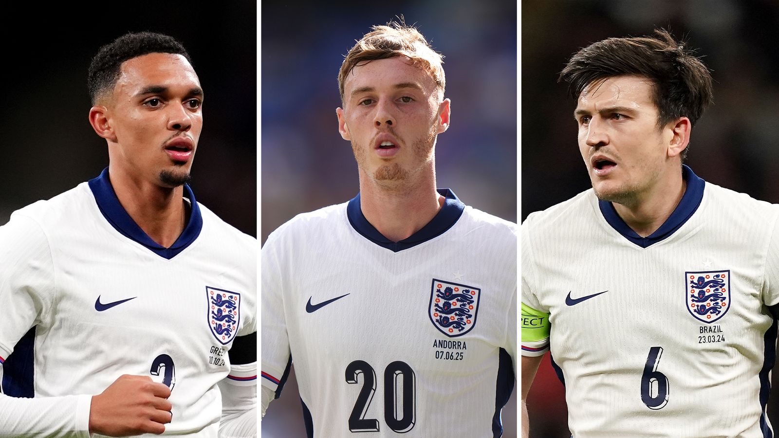 England squad: Harry Maguire, Trent Alexander-Arnold and Kobbie Mainoo pushing for England recalls but Cole Palmer selection is a doubt