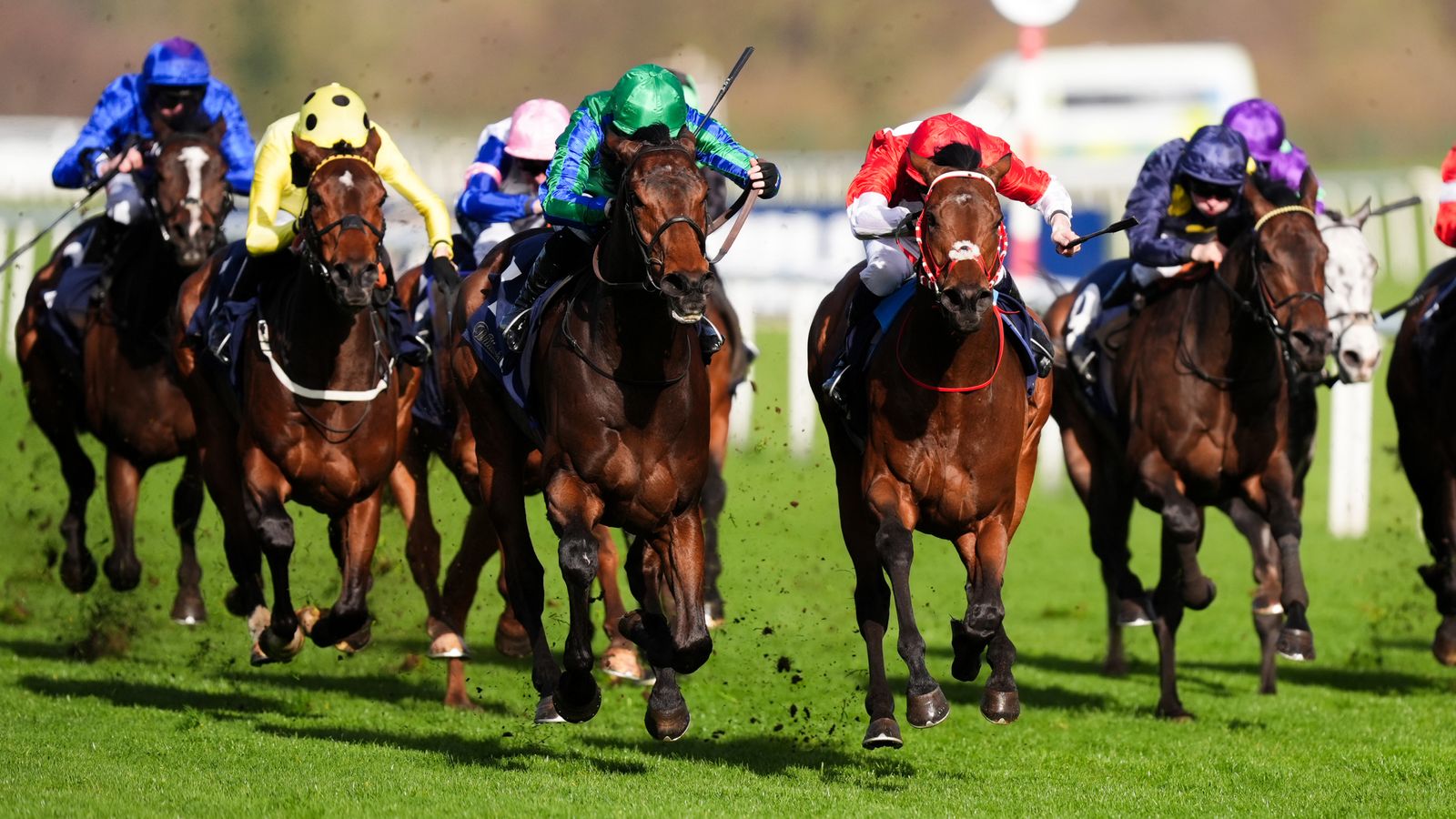 Doncaster's William Hill Lincoln: Urban Lion edges out Rogue Diplomat in thriller to win for Jack Channon and Edward Greatrex