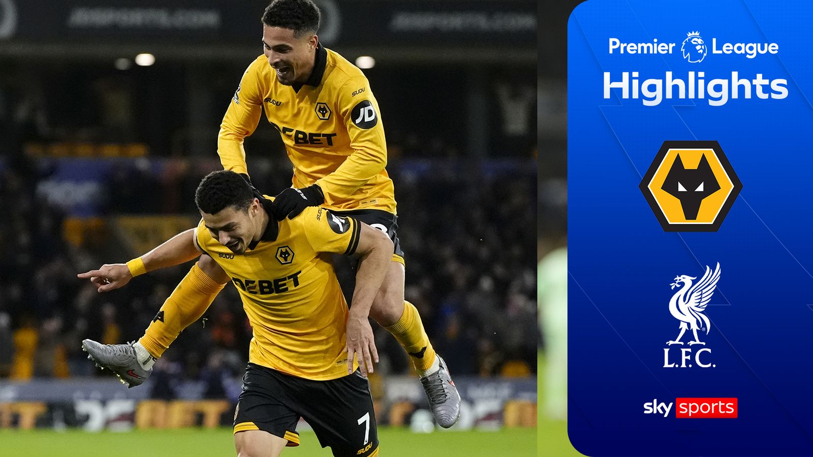 ¡Gran escapada! Los Wolves anotan tarde en TARDE, impresionante victoria sobre el Liverpool