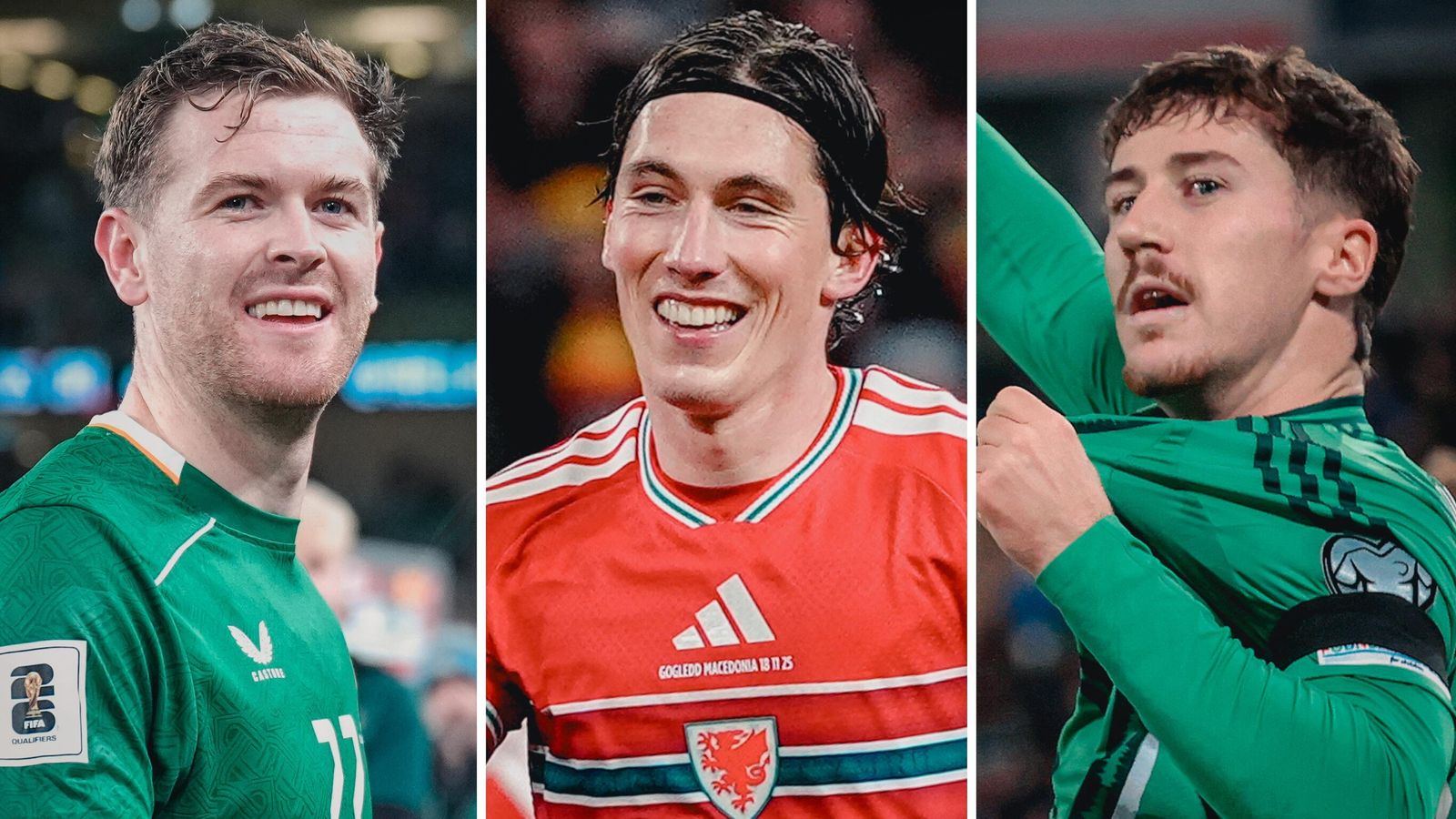 World Cup play-offs: Wales, Northern Ireland and Republic of Ireland aiming to go a step closer to reaching tournament