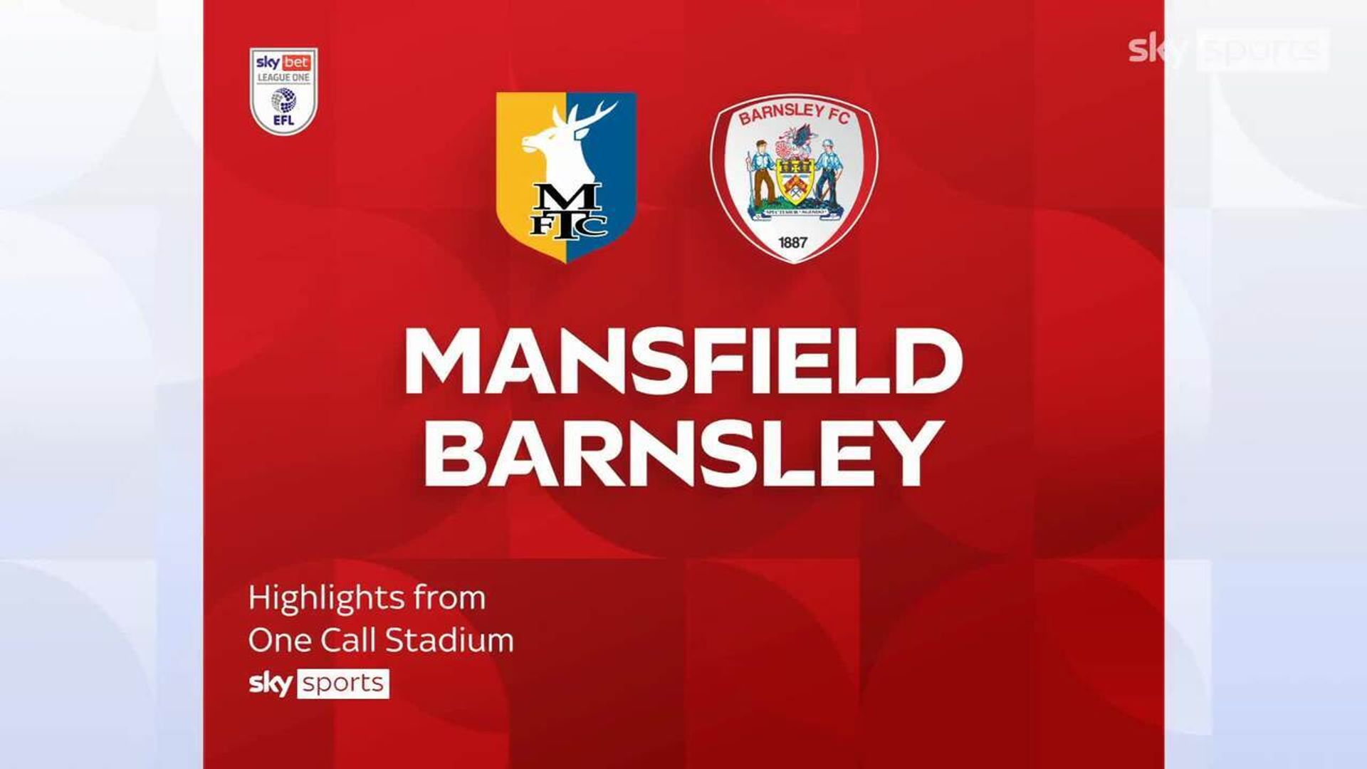 Mansfield 2-2 Barnsley