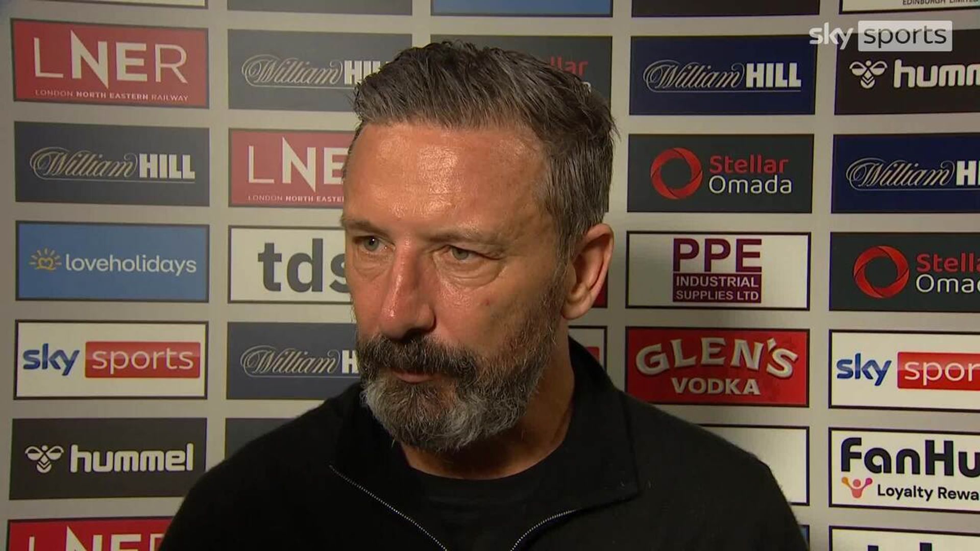 'Terrific, deserved' - McInnes praises Hearts after win over Dundee