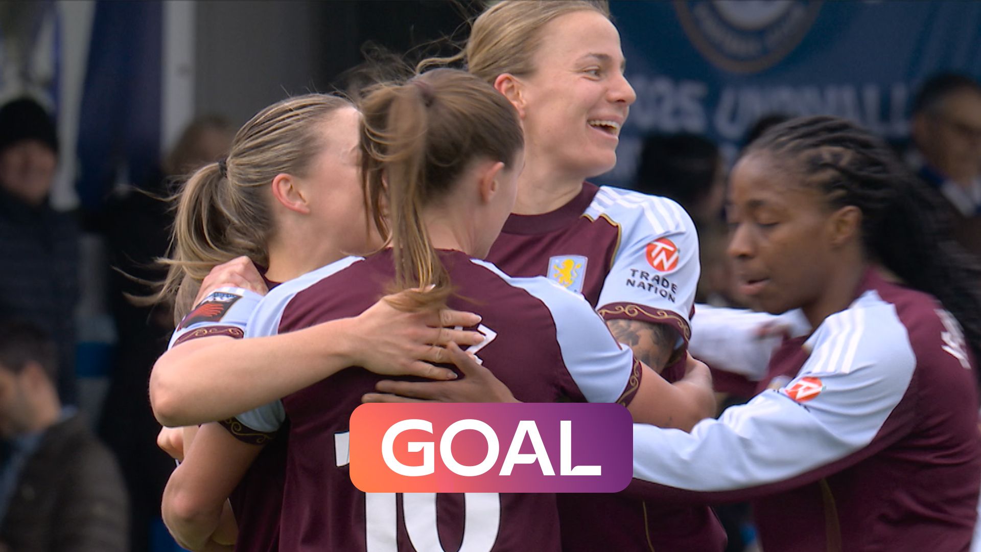 Aston Villa level with Chelsea after thrilling first-half