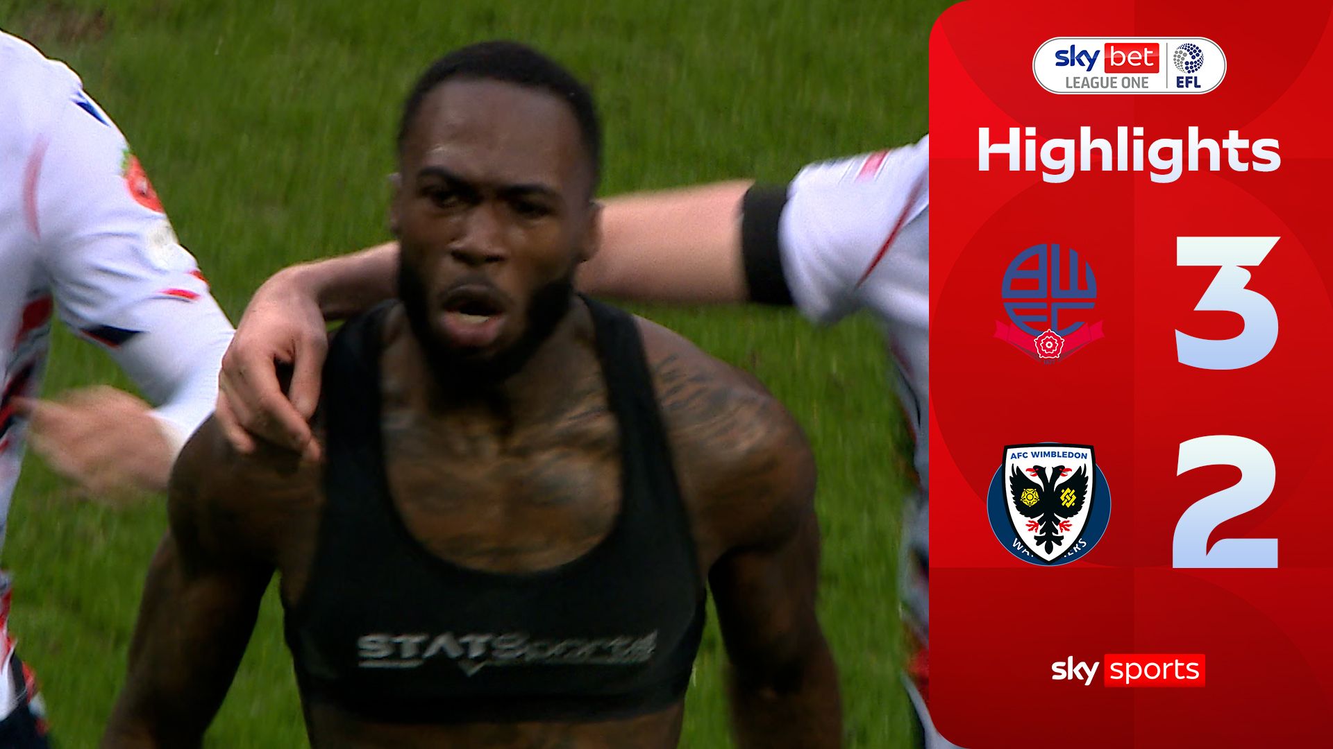 Comeback of the season?! Bolton's three-goal late show stuns Wycombe