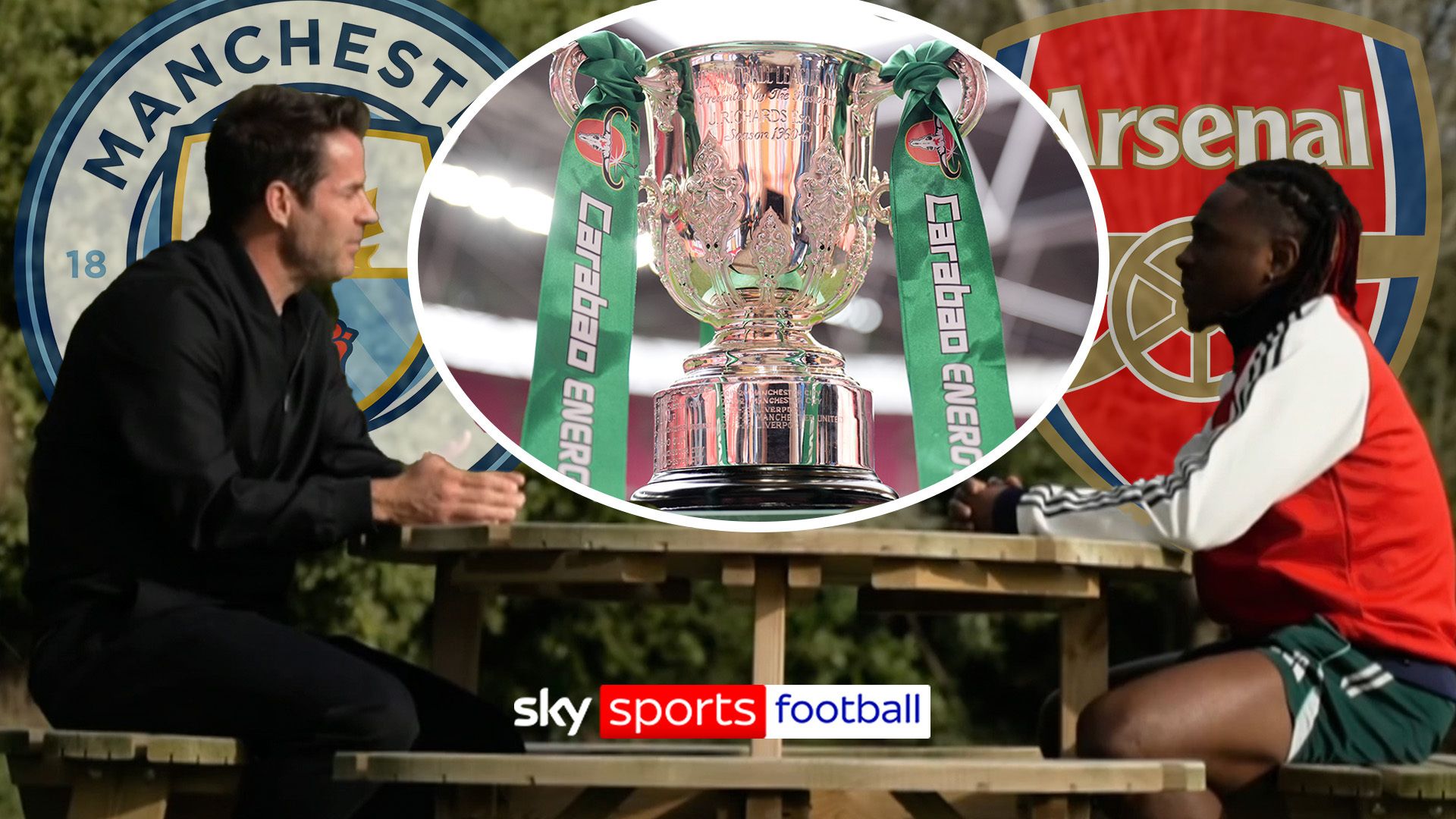 'We'll do everything to win' | Redknapp sits down with Eze to preview the Carabao Cup Final 