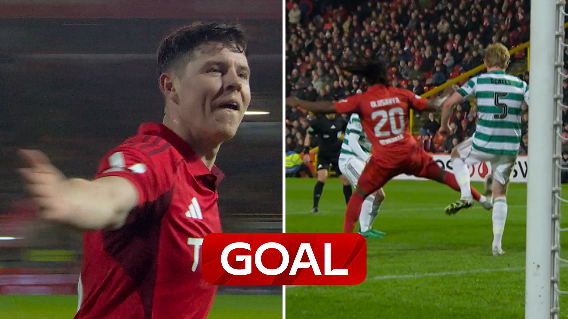 Aberdeen vs Celtic: ‘It’s extremely soft’ | Aberdeen equalise from the spot!