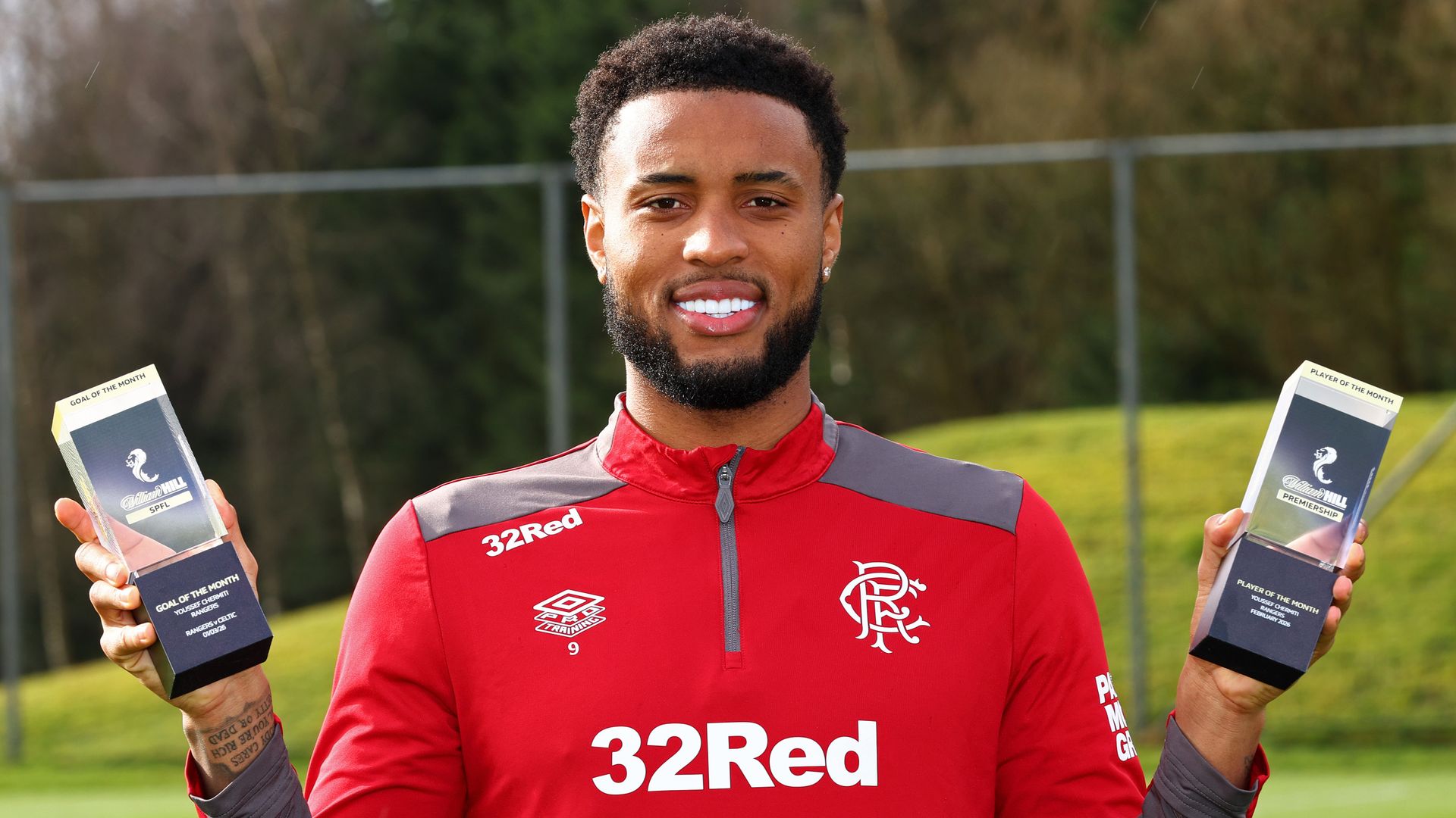 Scottish Premiership: Rangers' Chermiti lands double Premiership prize