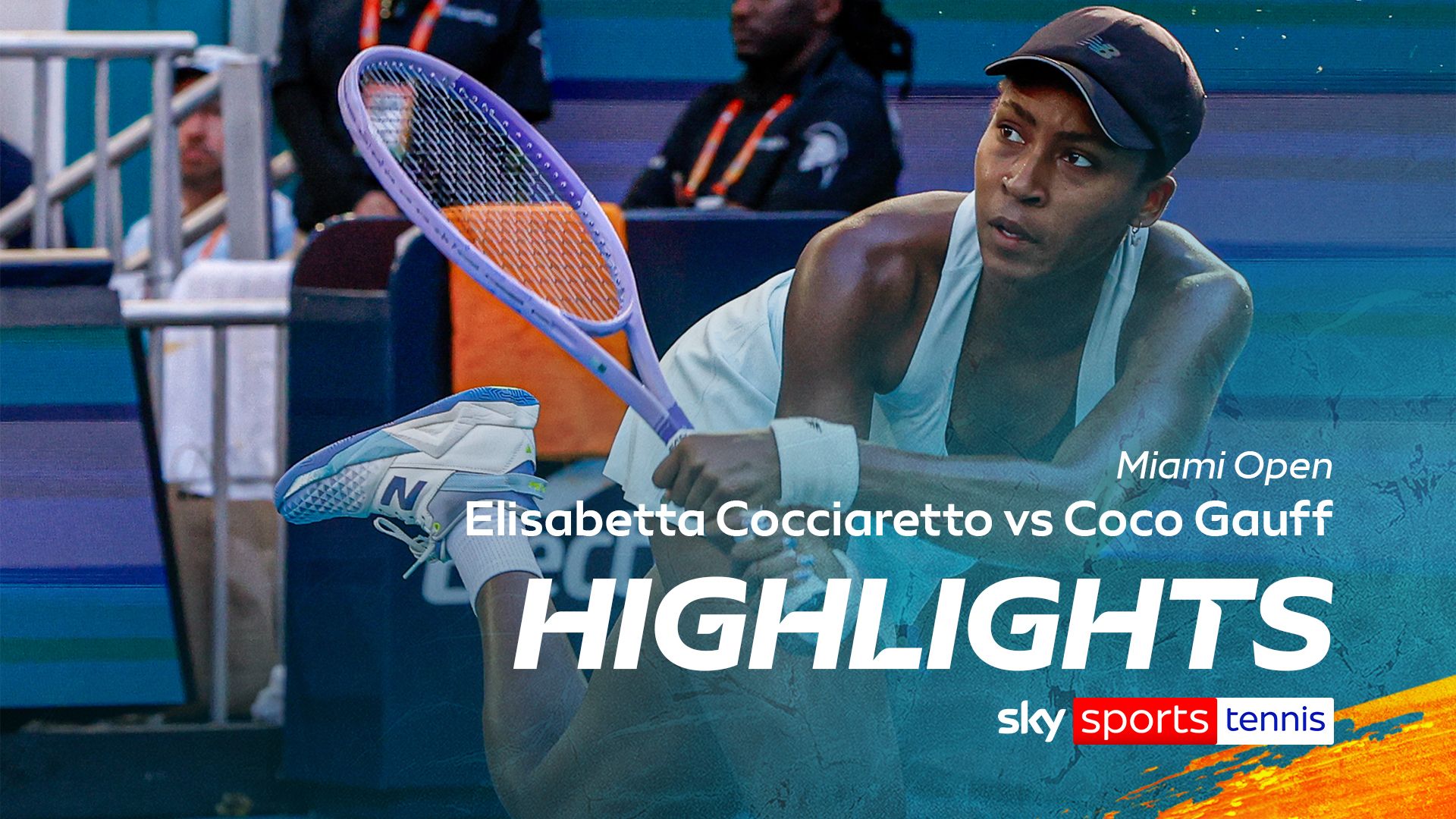 Gauff ousts Cocciaretto after battling through injury at Miami Open