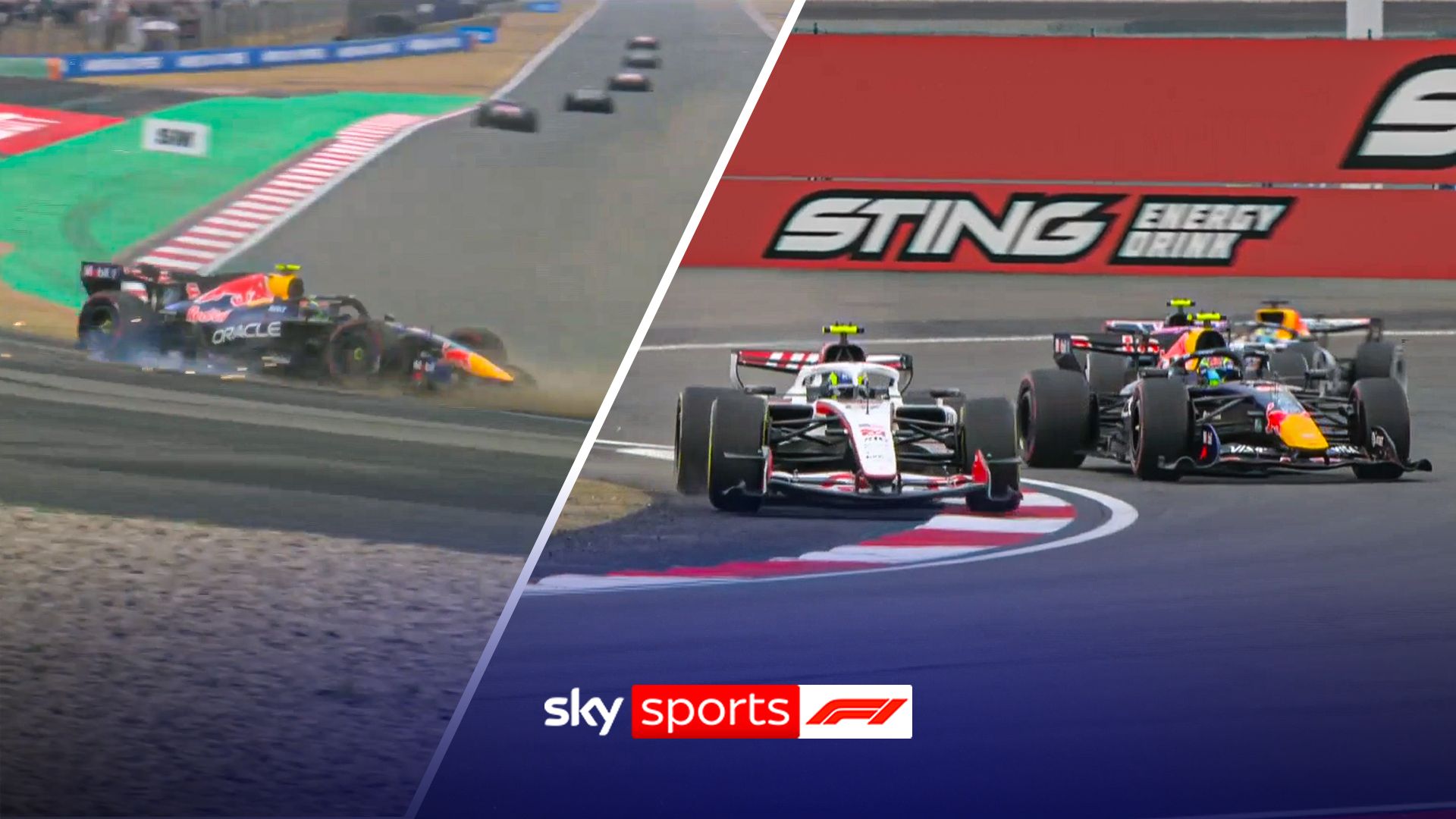 Ferraris get another fast start as Hadjar spins off on opening lap