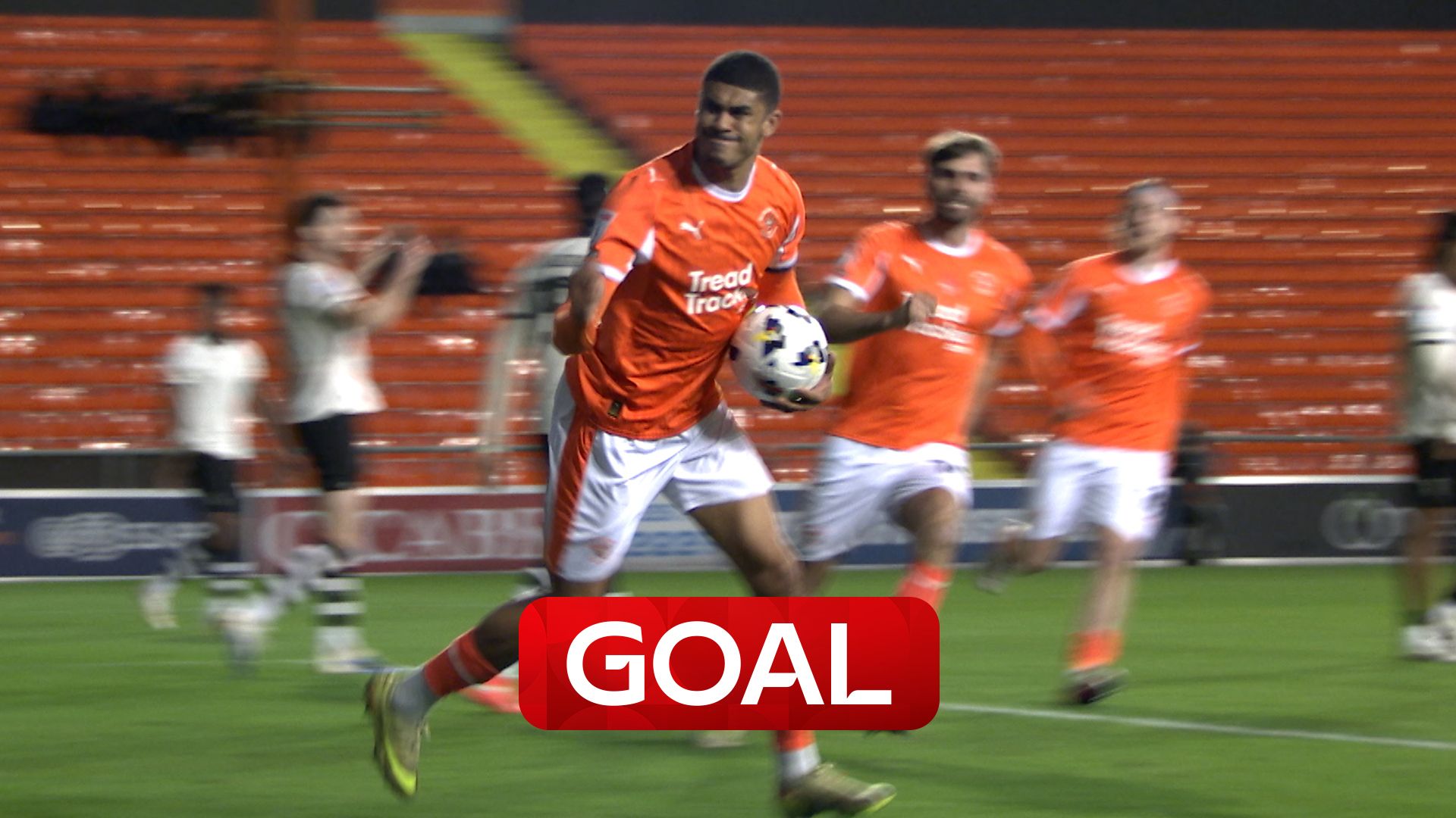 Blackpool hit back again as Fletcher finishes from close range