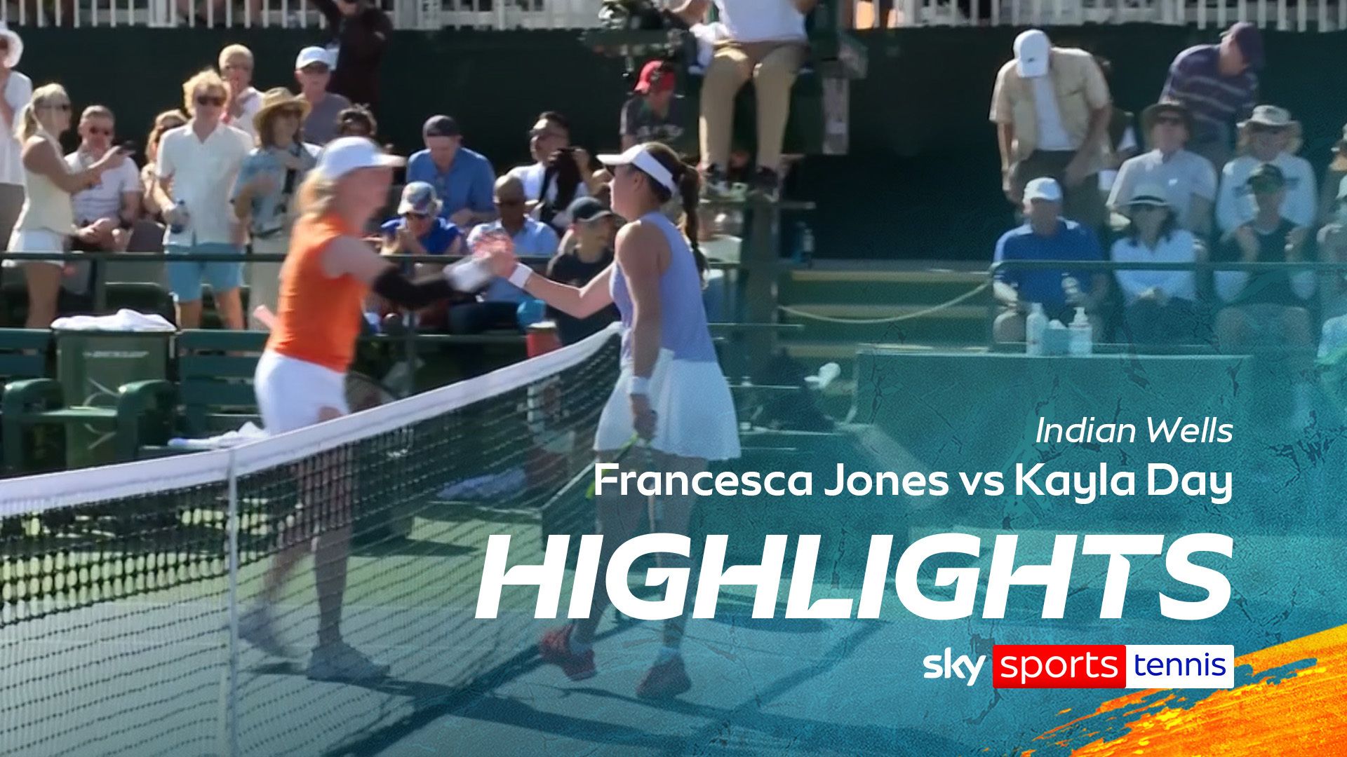 Day dominates Britain's Jones at Indian Wells