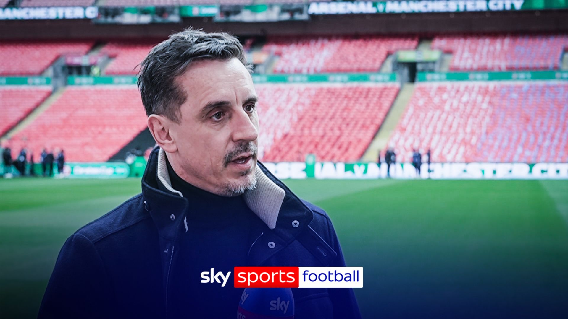'Arsenal have the edge' | Neville backs gunners ahead of League Cup final
