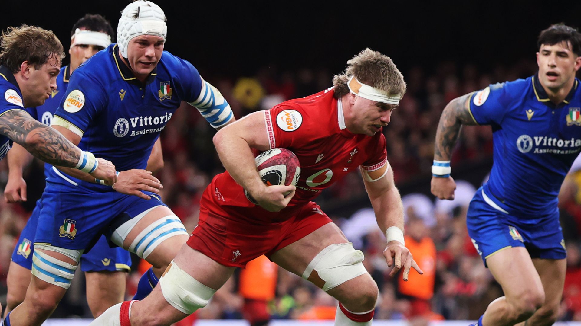 Wales stop the rot with crushing Six Nations win over Italy