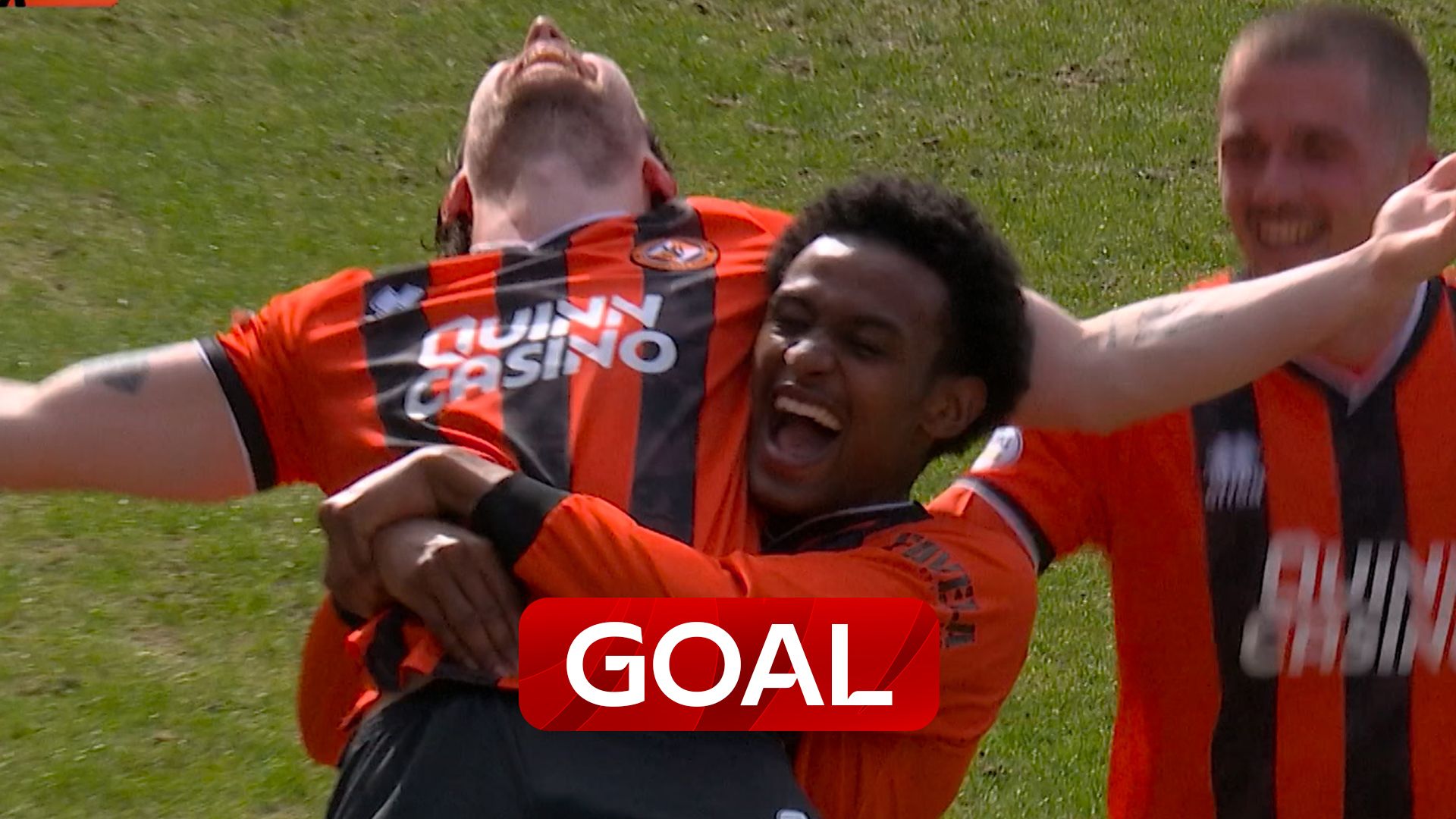 Dundee United take the lead against Celtic early into the second half!