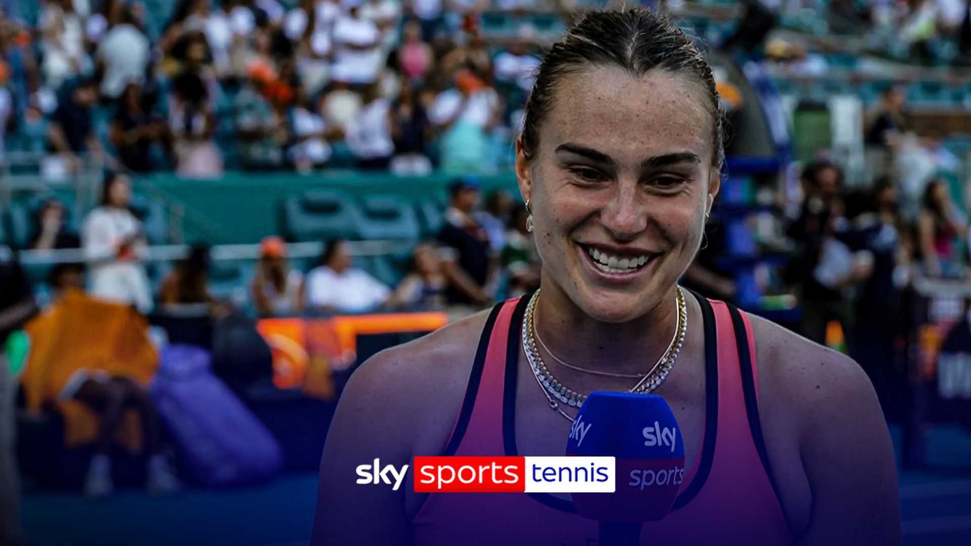 Sabalenka REACTS to winning Miami Open and sealing Sunshine double!