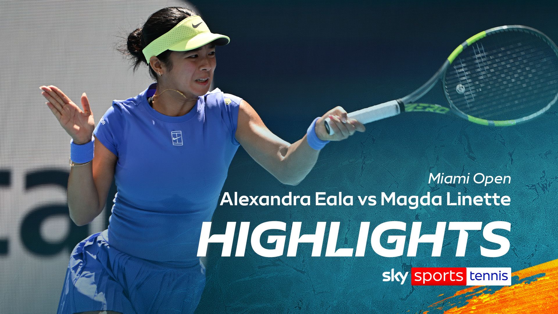 Eala defeats Linette in straight sets at the Miami Open