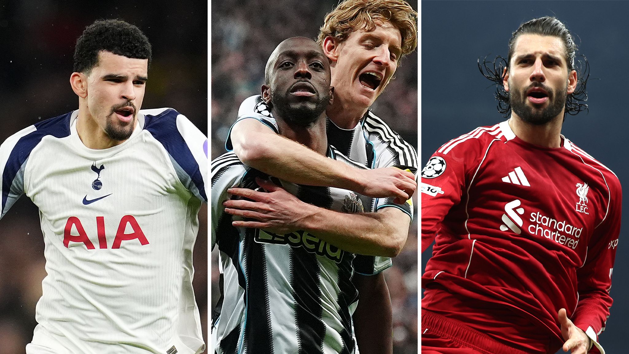 Champions League: Liverpool, Spurs, Newcastle, Arsenal, Chelsea, Man City last-16 ties in preview
