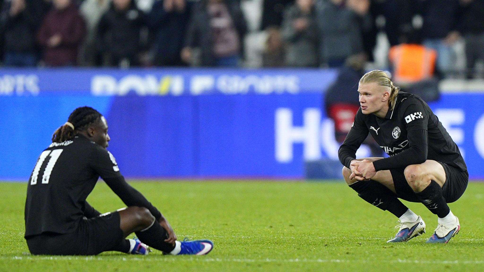 Pep Guardiola insists Man City Premier League bid not over - but accepts Erling Haaland goal drought a problem