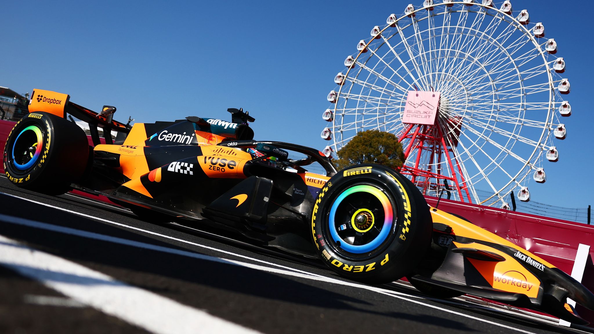 Japanese GP: Oscar Piastri fastest as McLaren outpace Mercedes in 