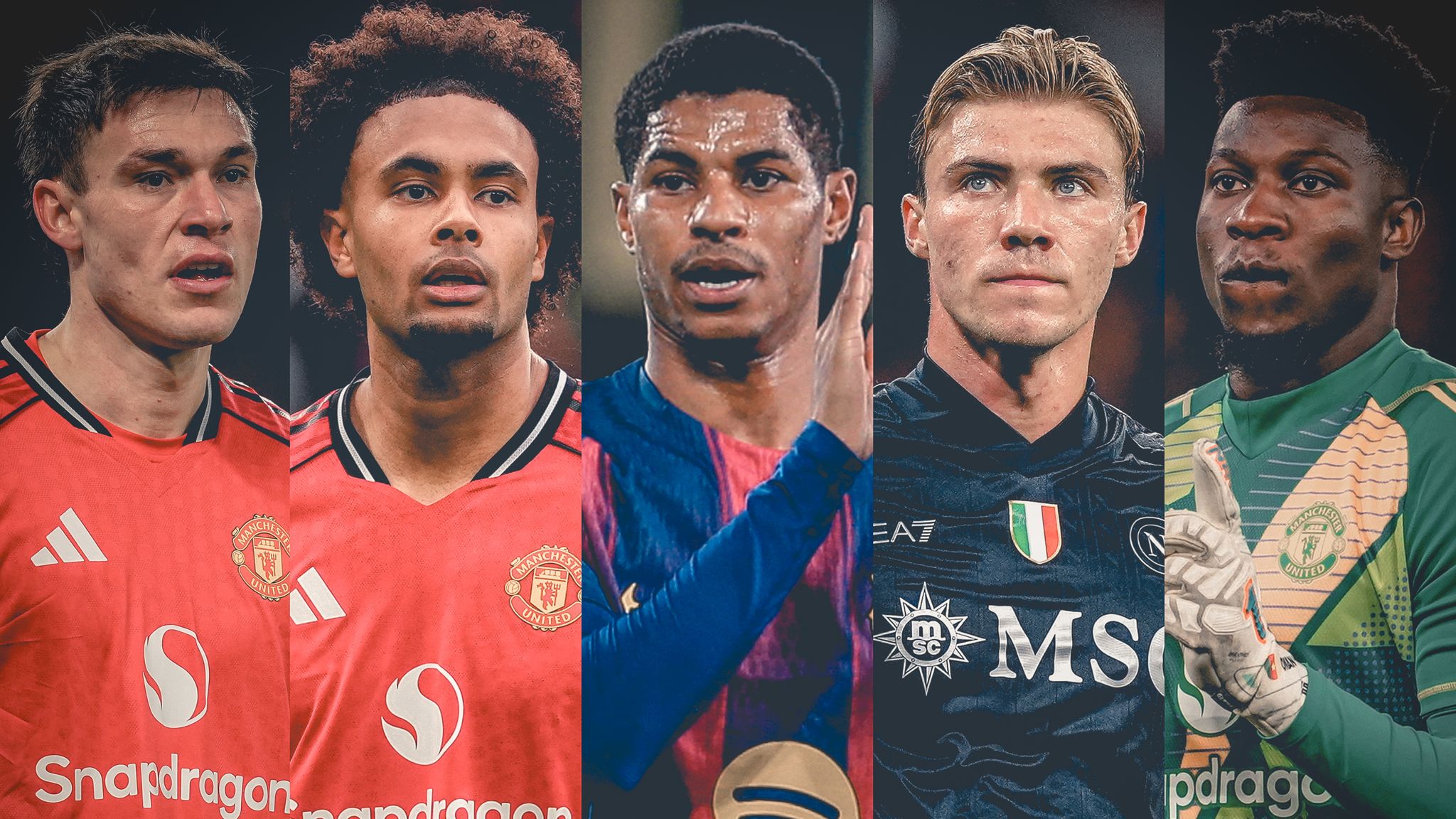 Manchester United hoping to make over £100m as part of summer rebuild with five players set to leave Old Trafford