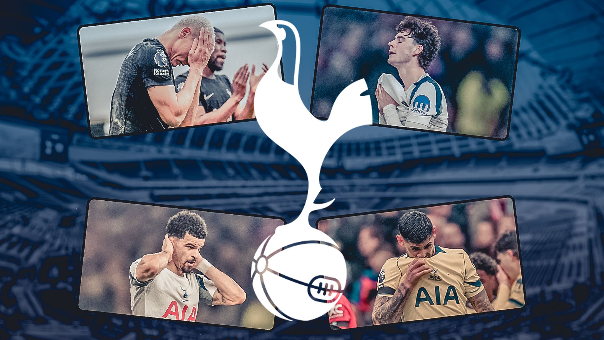 E ‵tau o ‵teke atu a Tottenham i te Premier League ko oko eiloa i te sē manuia, kae ne fai pefea olotou mea i te taimi tenā?