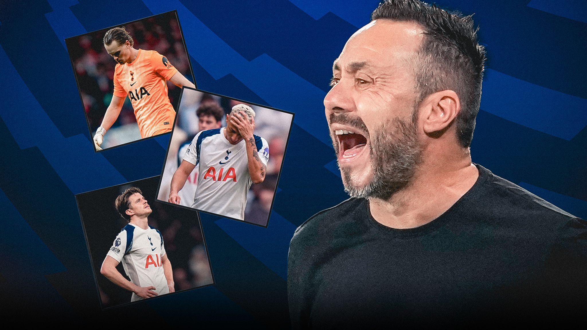 Roberto De Zerbi: Tottenham turn to combustible Italian - but is it a case of right coach, wrong time?