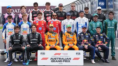 The 2026 F1 field